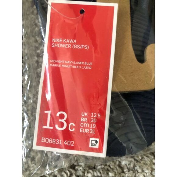 Nike Youth Kawa Slides GS/PS Size 13C - Picture 3 of 5